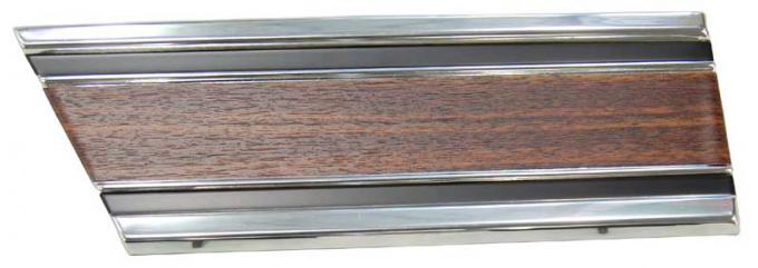 AMD Lower Rear Fender Molding, Woodgrain, LH, 69-72 Chevrolet GMC Pickup, Blazer & Jimmy X231-4069-3WL
