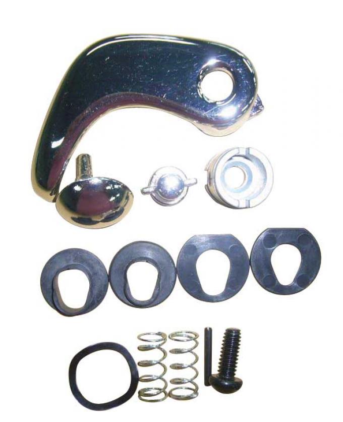 AMD Vent Window Handle w/ Chrome Knob, RH, 73-87 Chevy GMC Truck; 73-91 Blazer Jimmy Suburban X561-4080-R