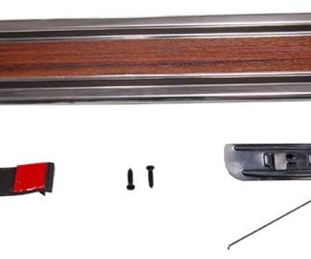 AMD Rear Lower Bed Molding, Woodgrain, LH, 69-72 Chevy GMC Truck Short Bed Fleetside X731-4069-36WL