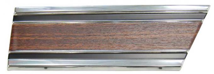 AMD Lower Rear Fender Molding, Woodgrain, RH, 69-72 Chevrolet GMC Pickup, Blazer & Jimmy X231-4069-3WR