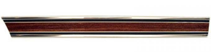 AMD Front Lower Bed Molding, Woodgrain, RH, 69-72 Chevy GMC Truck Long Bed Fleetside X731-4069-28WR