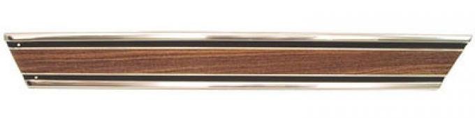 AMD Rear Lower Bed Molding, Woodgrain, RH, 69-72 Chevy GMC Truck Long Bed Fleetside X731-4069-38WR