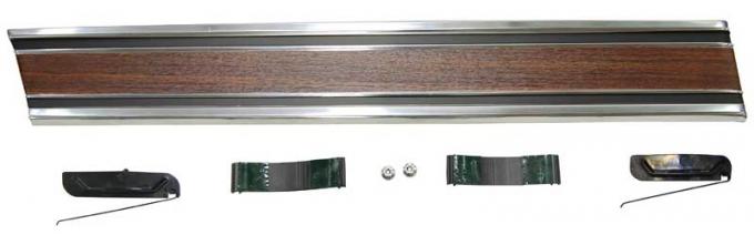 AMD Front Lower Bed Molding, Woodgrain, RH, 69-72 Chevy GMC Truck Short Bed Fleetside X731-4069-26WR