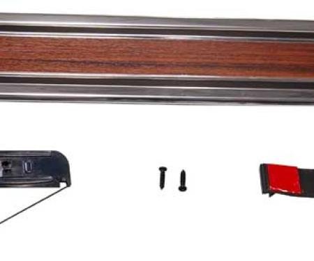 AMD Rear Lower Bed Molding, Woodgrain, RH, 69-72 Chevy GMC Truck Short Bed Fleetside X731-4069-36WR