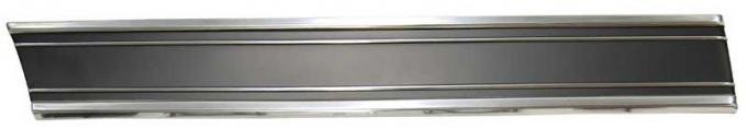 AMD Front Lower Bed Molding, Black, RH, 69-72 Chevy GMC Truck Short Bed Fleetside X731-4069-26BR