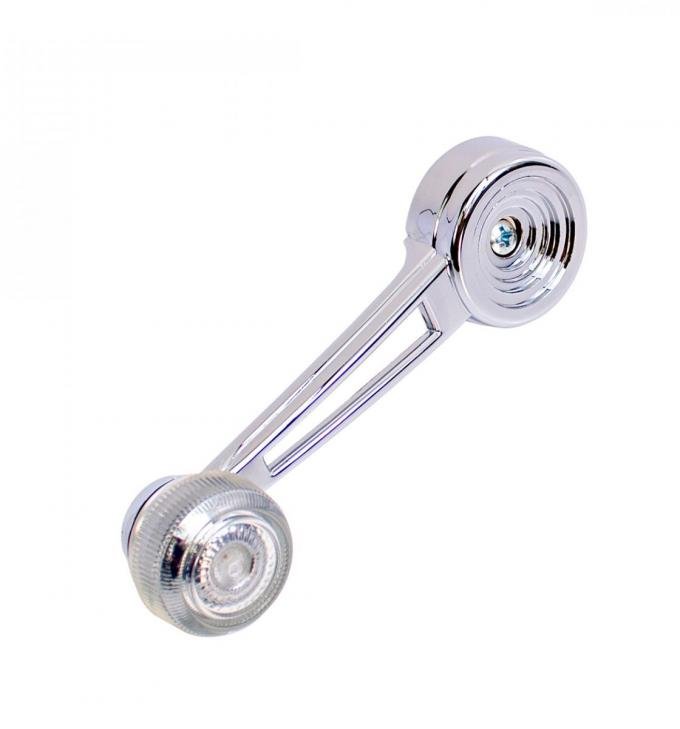 AMD Window Crank Handle w/ Clear Knob, 73-74 Torino; 73-77 Galaxie Monterey; 73-74 F100 F250 F350 X546-4573