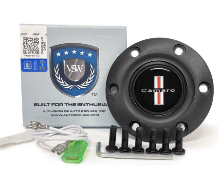 Auto Pro USA VSW 6-Bolt Steering Wheel Horn Button STE1024BLK