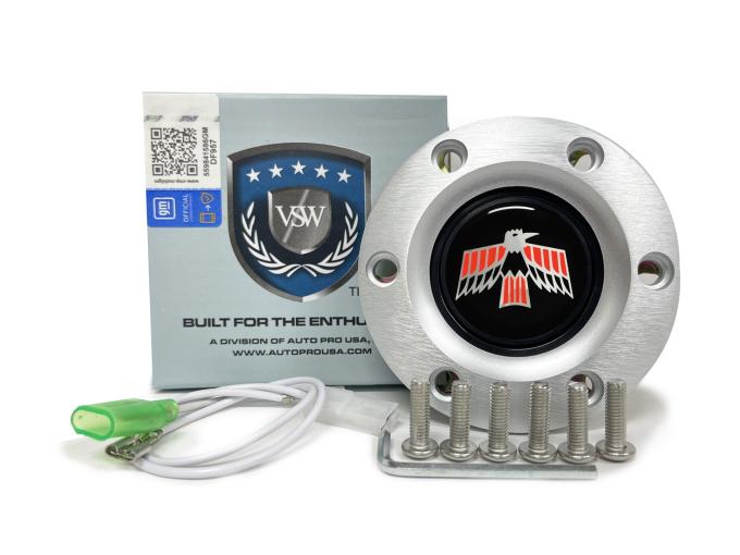 Auto Pro USA VSW 6-Bolt Steering Wheel Horn Button STE1029BRU