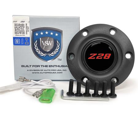 Auto Pro USA VSW 6-Bolt Steering Wheel Horn Button STE1072BLK