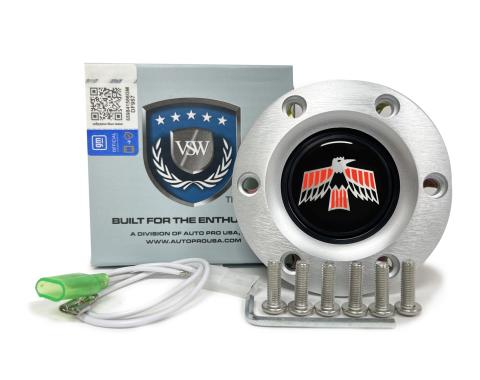 Auto Pro USA VSW 6-Bolt Steering Wheel Horn Button STE1029BRU