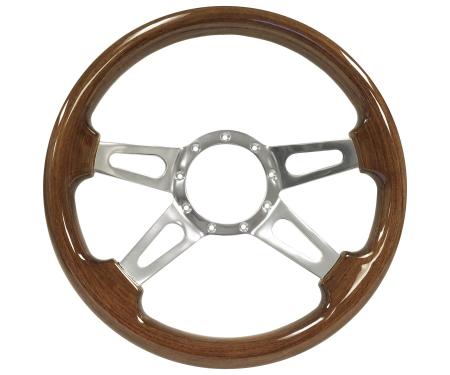 Auto Pro USA VSW 9-Bolt Wood Steering Wheel ST3080