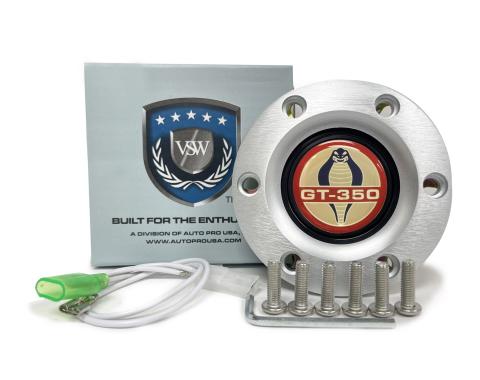 Auto Pro USA VSW 6-Bolt Steering Wheel Horn Button STE1003BRU