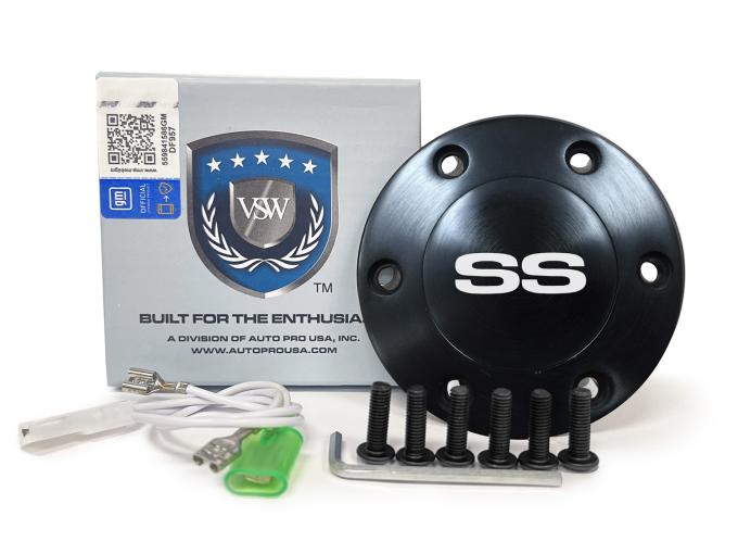 Auto Pro USA VSW 6-Bolt Steering Wheel Horn Button STE1007-78B
