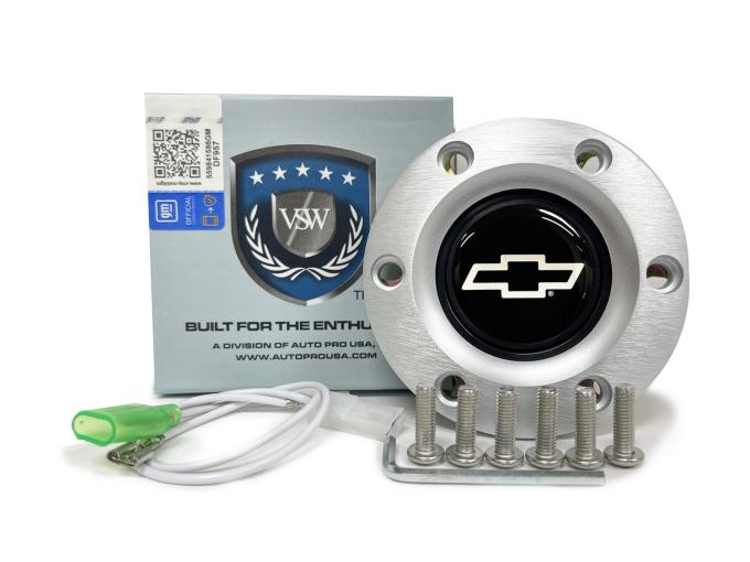 Auto Pro USA VSW 6-Bolt Steering Wheel Horn Button STE1023BRU