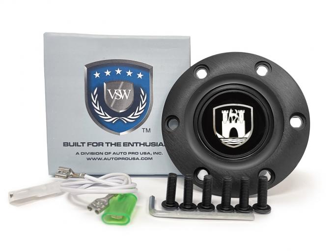 Auto Pro USA VSW Steering Wheel S6 Horn Button STE1041BLK