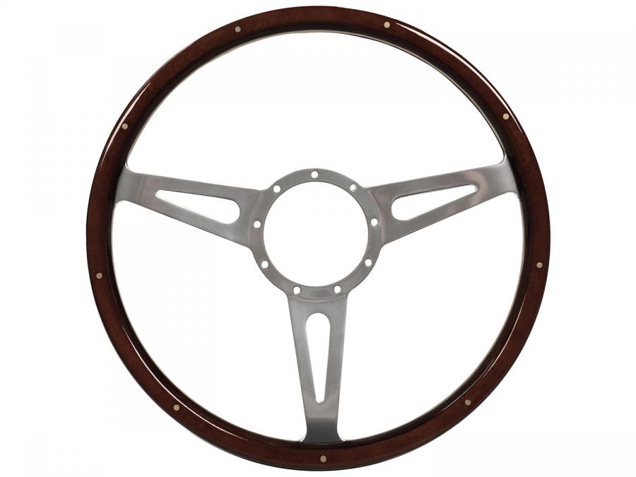 Grant 15" Blue Oval Steering Wheel – Ford Bronco F-Series 1978-1991 – Stainless Steel Custom