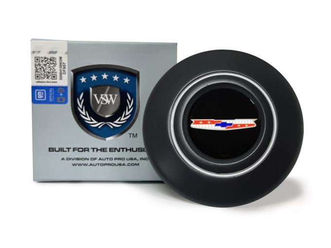 Auto Pro USA VSW Steering Wheel OE Series Horn Cap, Black Horn Cap, Compatible With OE Style Hub Adapter 3930062 And 3937896 Only STE1037-19B