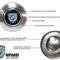 Auto Pro USA VSW OE Steering Wheel Horn Cap STE1026-19S