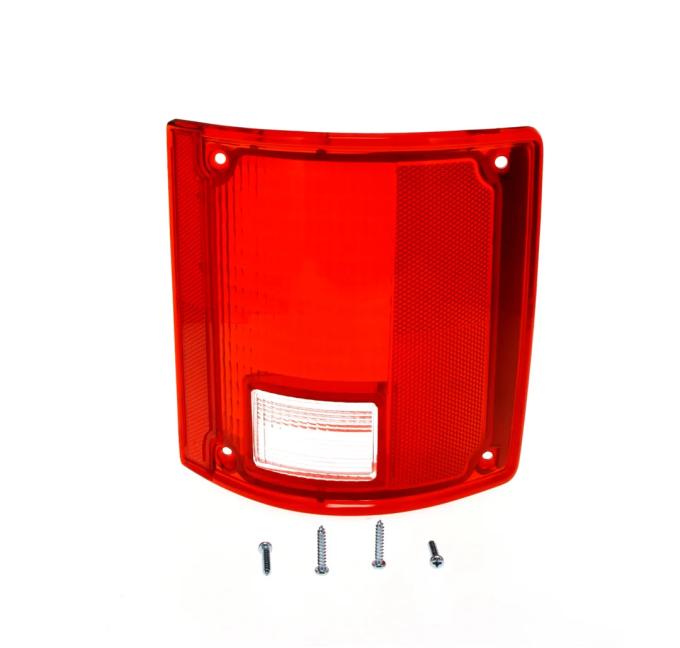 AMD Taillight Lens w/o Chrome Trim, RH, 73-87 Chevy GMC C/K Fleetside Pickup; 73-91 Blazer Jimmy Suburban X951-4073-1R