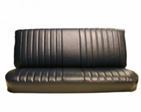 Chevy & GMC Truck Seat Cover, Bench Seat, Front, Standard/Crew Cab, Vinyl, Madrid Grain, 1973-1980