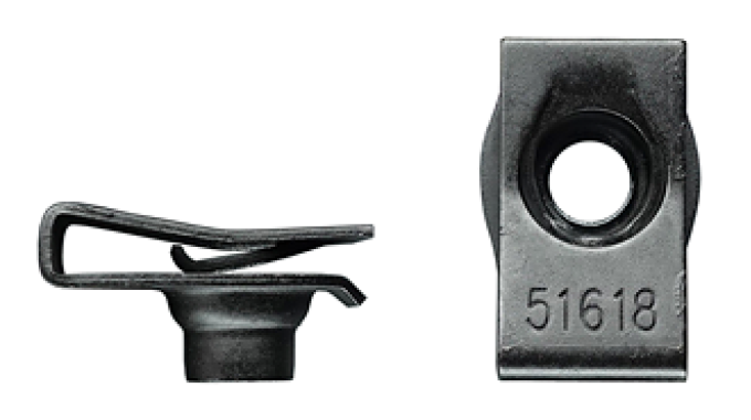 AMK  20 piece Grille Frame Brackets (6) Square Cone Sems U-Nuts F-1856