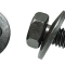 AMK  11 piece Hood Latch & Catch Hex Coni Sems J-Nuts, Cage Nuts F-1583