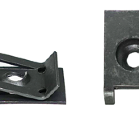 AMK 1973 Ford Bronco 8 piece Tailamp Lenses & Doors Stainless Steel / Black Oxide Panhead Pn Ab Screws, Sprg Nuts F-1894