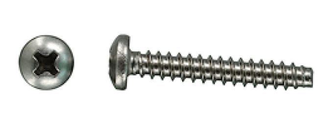 AMK 1965 Ford Mustang 4 piece Parking Lamp Lenses Stainless Steel Panhead Pn B Stop Screws F-108