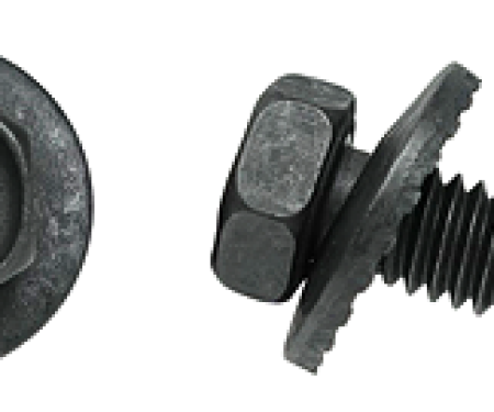 AMK  8 piece Fender Extensions Hex Peri Sems Coni Keps Nut F-1532