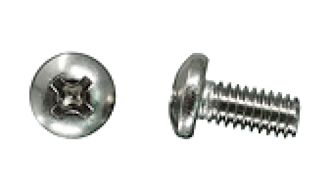 AMK 1971 Ford Mustang 6 piece Headlamp Retaining Rings (2) Stainless Steel Panhead Pn Screws F-601