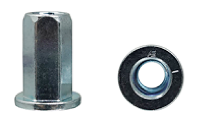 AMK 1969 Ford Bronco 10 piece Tailgate Release Handle Plate Pozi Oval External & Hex Coni Sems Rivnuts F-1596
