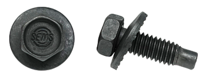 AMK  8 piece Fender Extensions Hex Peri Sems Coni Keps Nut F-1532