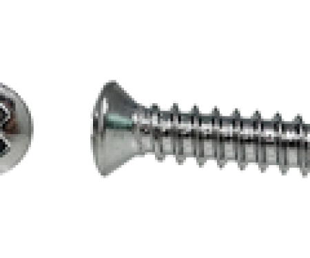 AMK  4 piece Tailamp Bezels SS/Chrome Panhead Oval Ab Screws F-1895