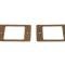 AMD Park Lamp Lens Gaskets, Pair, 54-55 Chevy GMC Pickup Truck Suburban X134-4054-P