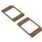 AMD Park Lamp Lens Gaskets, Pair, 54-55 Chevy GMC Pickup Truck Suburban X134-4054-P