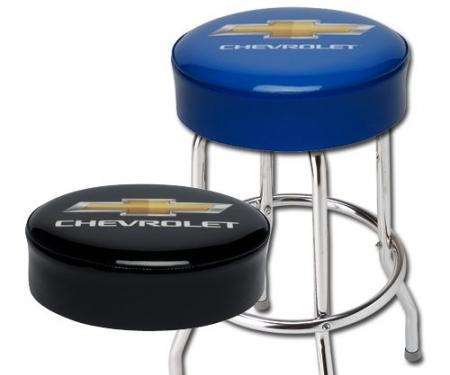 Gold Bowtie Chevrolet Bar Stool