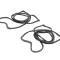 AMD Door Weatherstrip Seal Kit, LH/RH Pair, 56 Ford F-Series Pickup X580-4556-1S