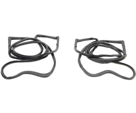 AMD Door Weatherstrip Seal Kit, LH/RH Pair, 56 Ford F-Series Pickup X580-4556-1S