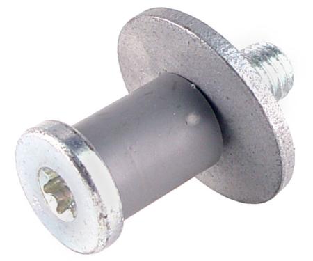 Dennis Carpenter Door Striker Plate - Right or Left - 1973-79 Ford Truck, 1978-79 Ford Bronco, 1971-72 Ford Car   D2AZ-6522008-A