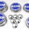 American Car Craft 2008-2018 5.7 Hemi V8 Engine - "SRT" Fluid & Shock Tower Cap Covers 11Pc, Choose Color 333052