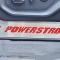 American Car Craft 2017-2022 Ford F250 Brushed Stainless Lower Seat Vanity Plate with "6.7 Power Stroke" Logo 2pc, Select Inlay 791049