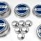 American Car Craft 2008-2018 5.7 Hemi V8 Engine - "SRT" Fluid & Shock Tower Cap Covers 11Pc, Choose Color 333052