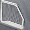 American Car Craft 2017-2022 Ford F250 Polished Front Inner Door Speaker Trim "SUPER DUTY" Etched Logo 2pc, Select Inlay 791012