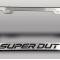 American Car Craft 2017-2022 Ford F-250 Black License Plate Frame with "Super Duty" Lettering (No color) 792004