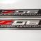 American Car Craft 2014-2019 C7 Corvette - Light Up Z06 SUPERCHARGED Replacement Door Sills 2Pc, Carbon Fiber with Stainless Trim 051026
