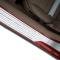 American Car Craft 2005-2013 C6 Corvette - Outer Door Sills with Chrome Ribs 2Pc, Brushed Stainless Steel 041014