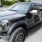 American Car Craft 2010-2014 Ford Raptor - Carbon Fiber Mud Guards Kits Front & Rear, Stainless Steel (Carbon Fiber Plain Full Set) 772029