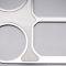 American Car Craft 2012-2014 Ford Raptor - Executive Style Center Dash Trim, Stainless Steel 771042