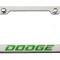 American Car Craft Custom Dodge License Plate Frame, Stainless Steel, Choose Vinyl/LED Color 152050