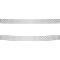 American Car Craft 2010-2014 Ford Raptor - Upper Front Grille 2Pc, Stainless Steel (Brushed Finish) 772007